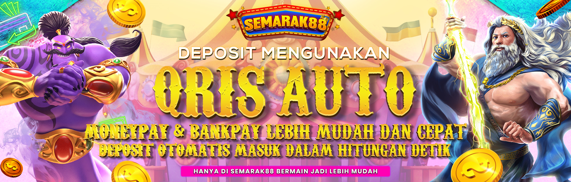 KEMUDAHAN DEPOSIT MENGUNAKAN QRIS 