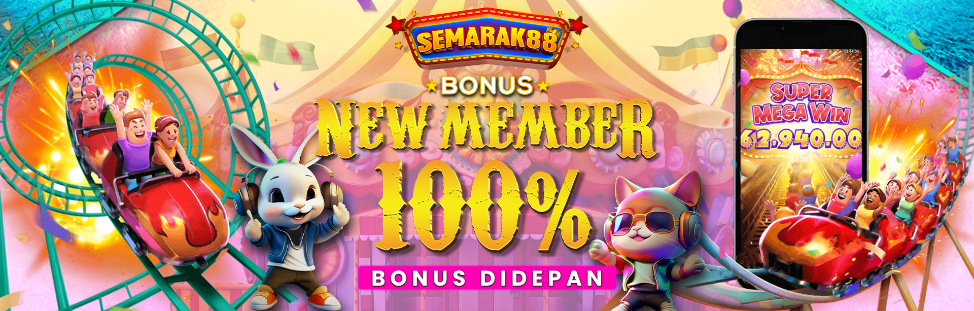 BONUS NEW MEMBER 100% DIDEPAN	