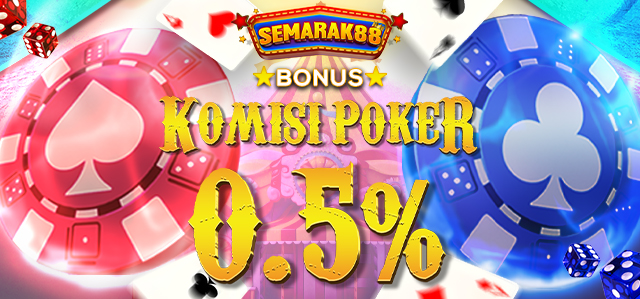 BONUS ROLLINGAN POKER 0,5% & CASINO UP TO 1%